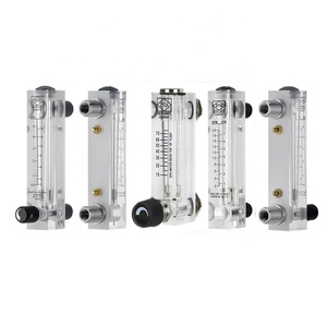 新到货耐用面板安装式氮气丙烯酸流量计带调节阀水流量计 - Product Image 1