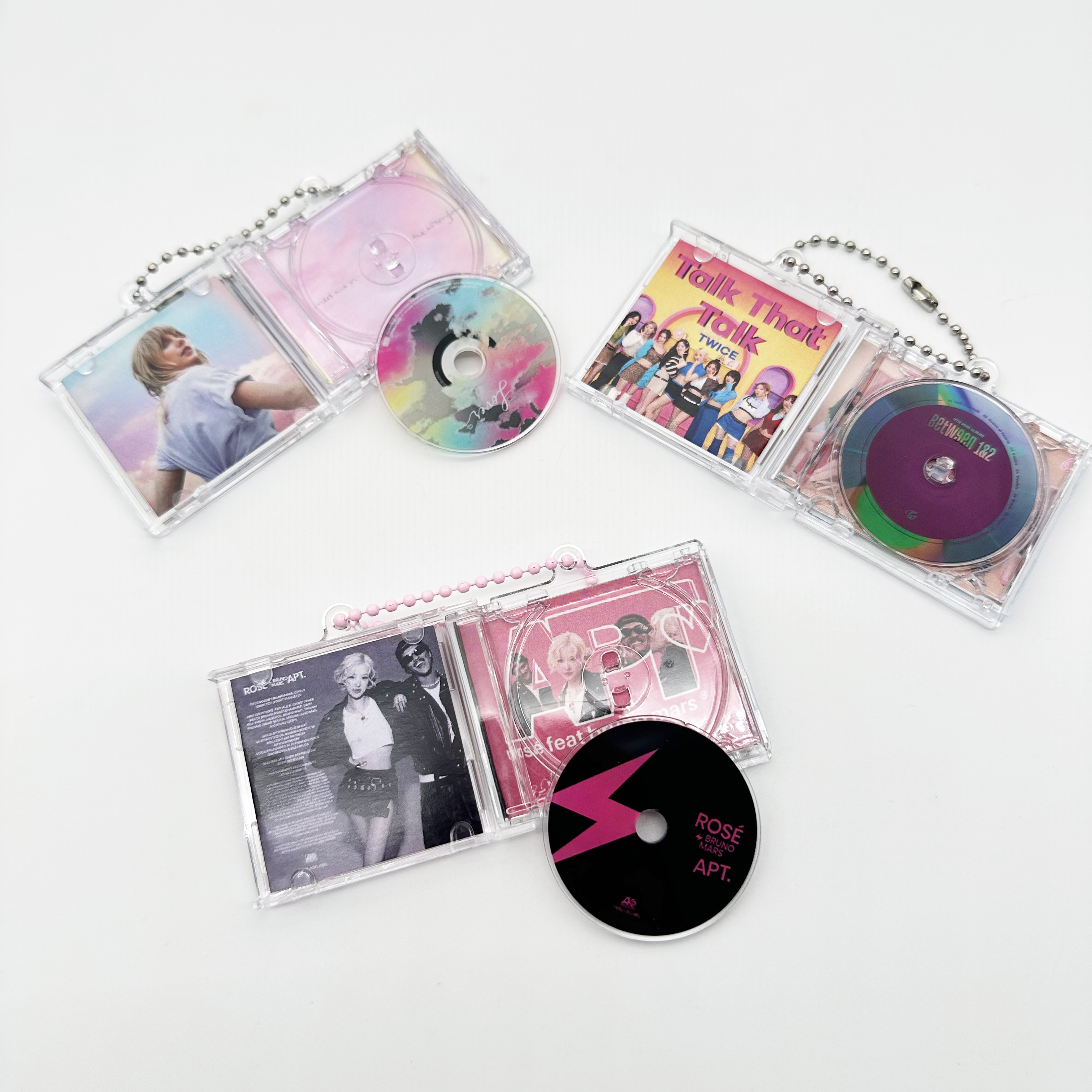 Porte-clés NFC pour boîte CD