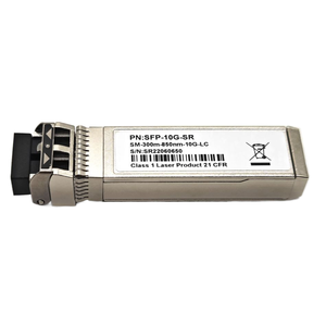 Brocade 10G-SFPP-USR10G-SFPP-SR互換10GBASE-USRSFP 850nm 100mDOMデュプレックスLCMMF光トランシーバー用 - Product Image 1