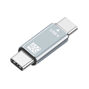 40GbpsタイプCアダプターUSB 4.0オス-オスデータ同期延長ケーブルコネクタUSB-CタイプCアダプター交換 - Product Image 1