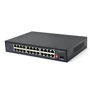 Conmutador no gestionado Gigabit de 24 puertos de alta calidad con 2 enlaces ascendentes SFP para soluciones de red fiables en centros de datos - Product Image 4