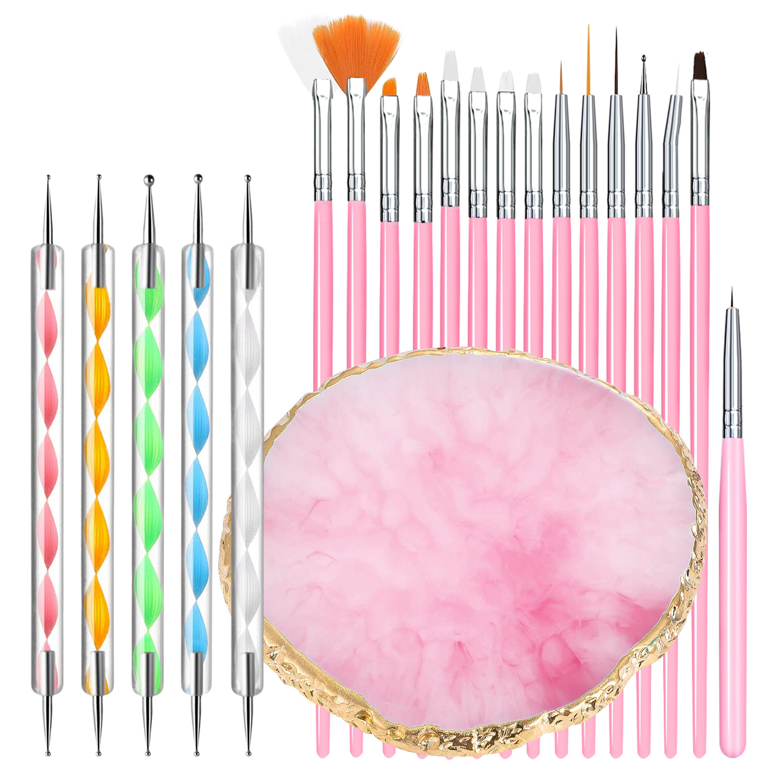 Palette de couleurs pour ongles 01