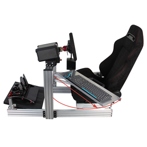 Gaming Simulator Ps4 Ps5 <strong>Xbox</strong> One Driving Display Steering Wheel Chulovs Racing Steering Wheel Stand for <strong>Logitech</strong> G25 G27 G29 - Product Image 4