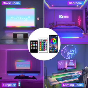 <strong>RGB</strong> 5V 5050 USB Music Set Smart <strong>LED</strong> Strip Light for Gaming Room with Sound Control - Product Image 5