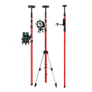 2024 Extend Laser Level Bracket Adapter Mount Ceiling Leveling Rod Laser Level Telescoping Pole with <strong>1</strong>/4\\\&quot;and <strong>5</strong>/8\\\&quot; - Product Image 1