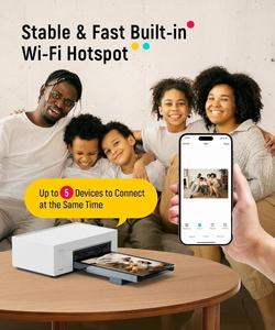 Liene 4x6 ''fotoğraf yazıcı Wi-Fi 20 levhalar tam renkli anında yazıcı için iPhone Android Smartphone termal boya süblimasyon - Product Image 2