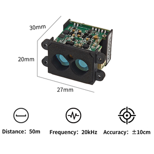 Sensor láser de tiempo de vuelo Raspberry Pi 905nm Sensor de telémetro láser UART Serial Night Vision Laser Range Finder Module - Product Image 2