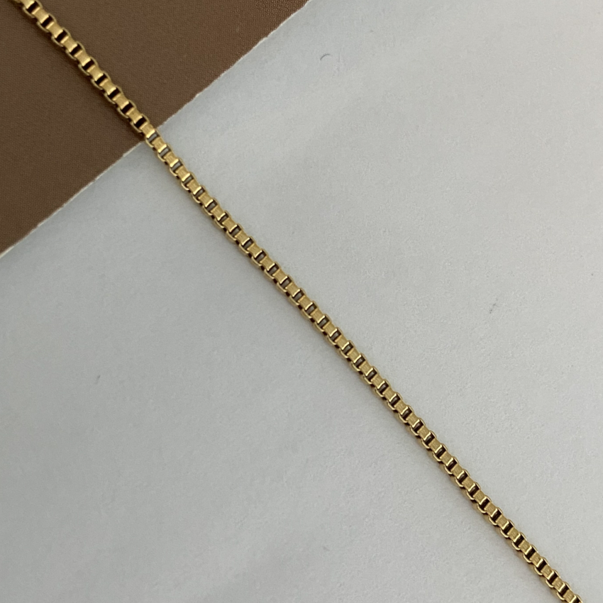 Chaîne de boîte 1.2mm * 45cm