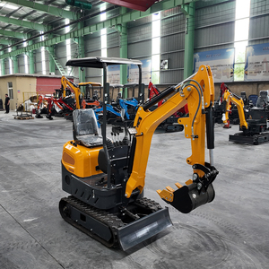 Ücretsiz kargo Mini ekskavatör 1.3 Ton çiftlik ekskavatör Mini paletli kazıcı EPA motor kusale satılık 1.3 Ton küçük Mini ekskavatör - Product Image 1