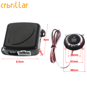 Cerradura nueva 12v botón interruptor de encendido de seguridad sistema de alarma de coche - Product Image 1