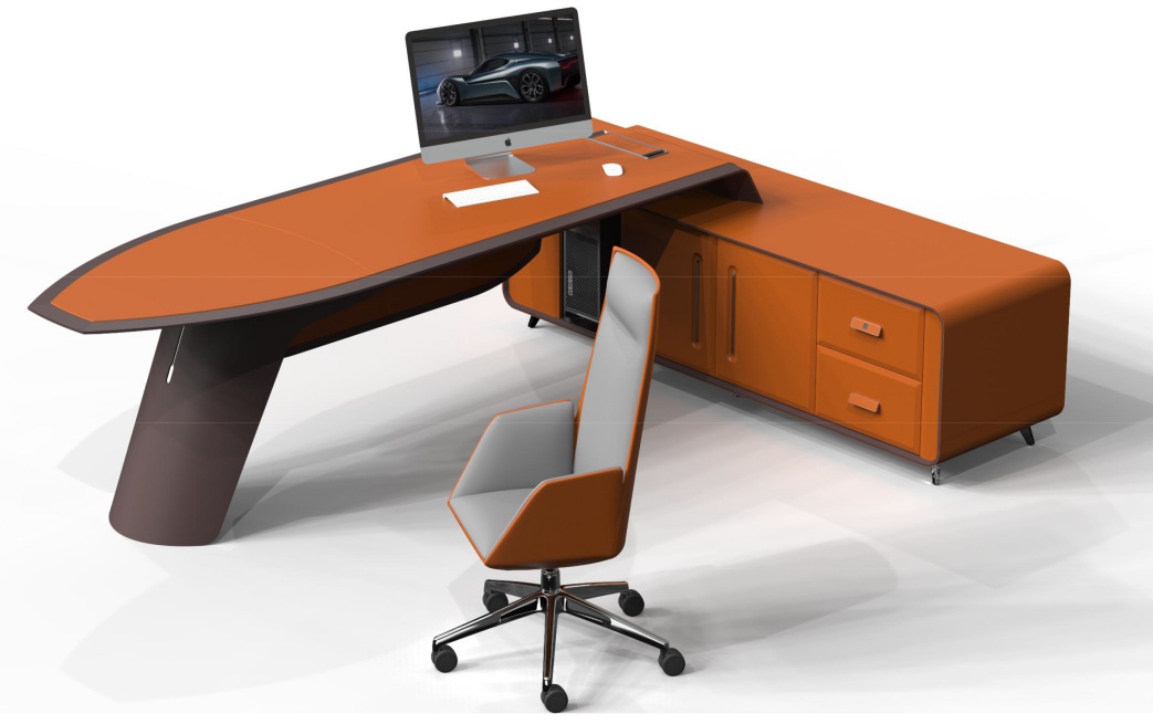 Mesa President [top fashion naranja W2810 *
