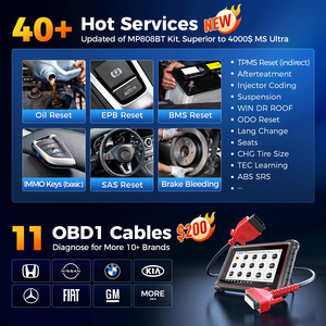 New Autel Scanners MP900E Kit Obd <strong>Codes</strong> 8 Inch autel Diagnose Reader Tablet with OBD1 Adapters - Product Image 3
