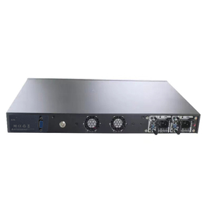 Endüstriyel 1U güvenlik duvarı sunucu yönlendirici iki yedek güç kaynağı Intel Core I5-9400 8*2.5G 4*10G SFP ağ cihaz stok - Product Image 3