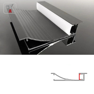 โปรไฟล์ LED สําหรับไฟ Cove โคมไฟเพดานแบบฝังโคมไฟอ้อมสําหรับ Drywall ใช้ที่อยู่อาศัยไฟช่องพลาสเตอร์ยิปซั่ม - Product Image 2