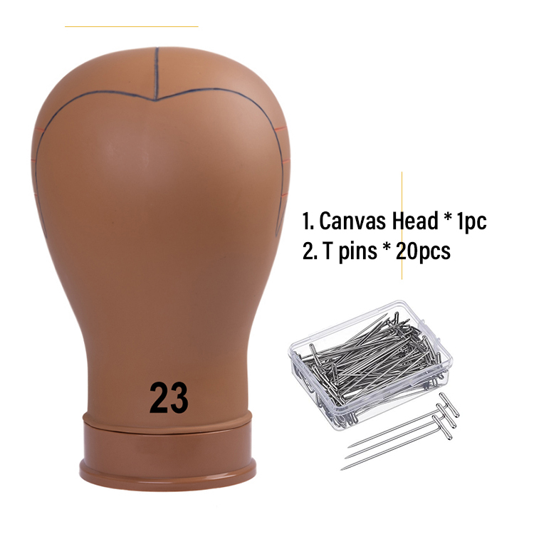 23 pouces-marron