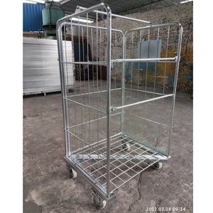 Özelleştirilmiş fabrika metal çelik Z tarzı arabası kafes ağır istiflenebilir konteynerler haddeleme konteyner rulo kafes - Product Image 3