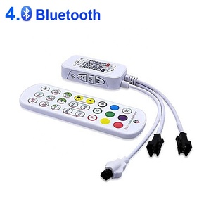 Новый беспроводной контроллер светодиодной ленты DC5-24V 24key ИК-пульт дистанционного управления смарт-приложение пикселей диммер контроллер для WS2812B WS2811 LED пиксель полосы светодиодный модуль