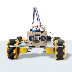 Tscinbuny Mecanum Wheel monostrato in lega di alluminio per auto Kit telecomando modulo elettronico per Arduino Project