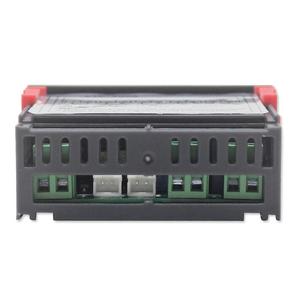 Controlador de temperatura Digital inteligente con salida de LED dual, 12V, 24V, 220V, con sensor, controlador de temperatura Digital