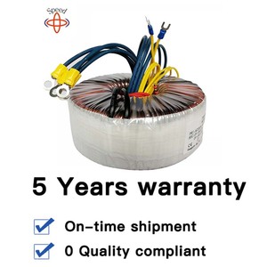 OEM 115v输入至30v 0.5a输出11KW 10kw 100v 1k至4k瓦50Hz 60Hz 220v 60v交流低频环形变压器 - Product Image 2