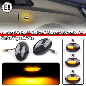 Dinamik yan işaretleyici lamba flaşör dönüş sinyal ışıkları Opel Astra F T92 Corsa B C Opel Combo B C Corsa Tigra bir Sintra Vita - Product Image 3