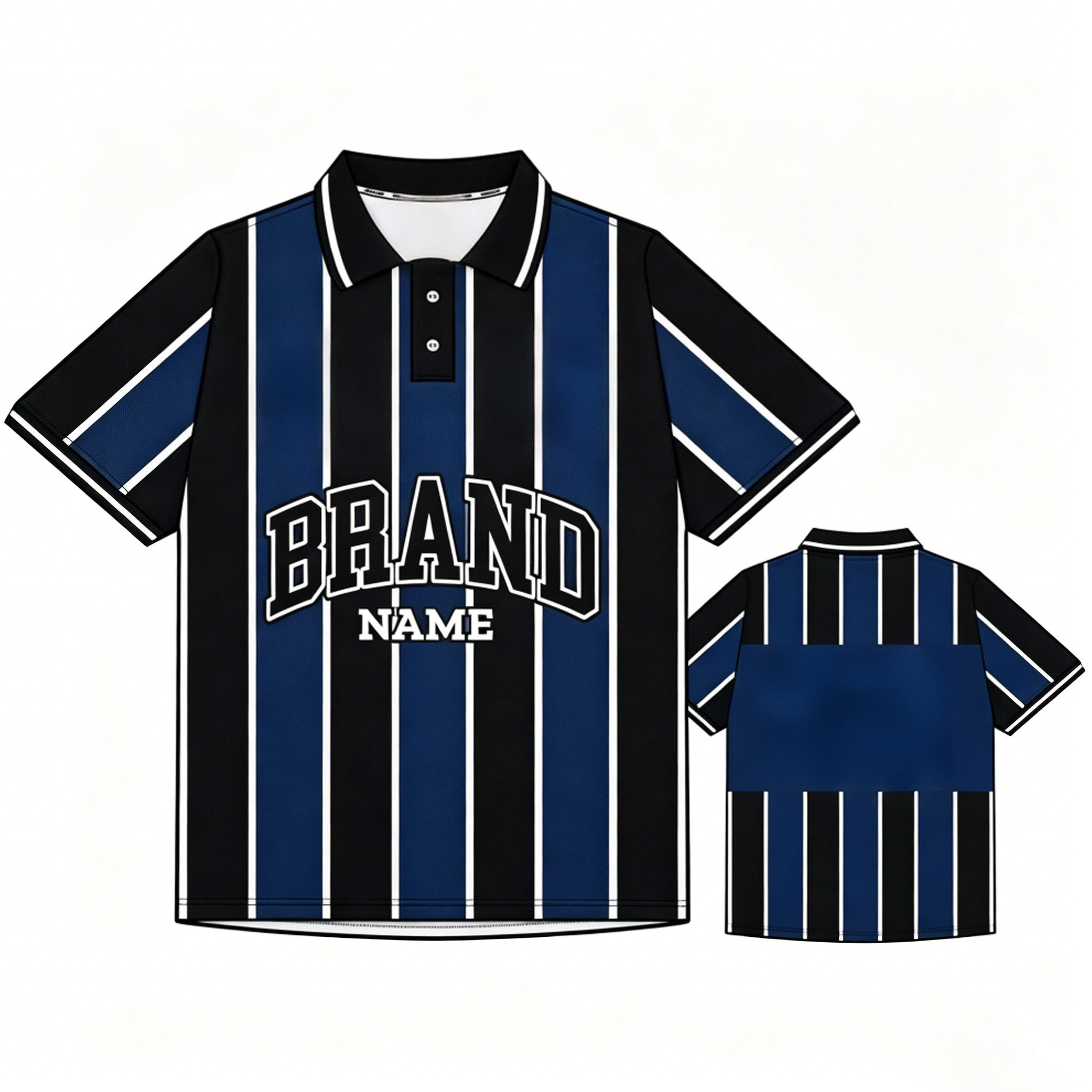 Azul oscuro-Negro