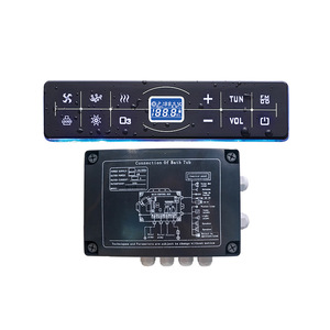 Fohu sowo controle de banheira H-12, controlador de banheira com dentes azuis, função múltipla, equipamentos de entretenimento integrados