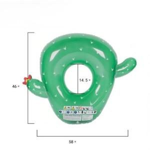 Cactus Eco-vriendelijke PVC Zwemband Opblaasbaar Zwembadvlot voor Volwassenen en Kinderen Opvouwbaar - Product Image 6
