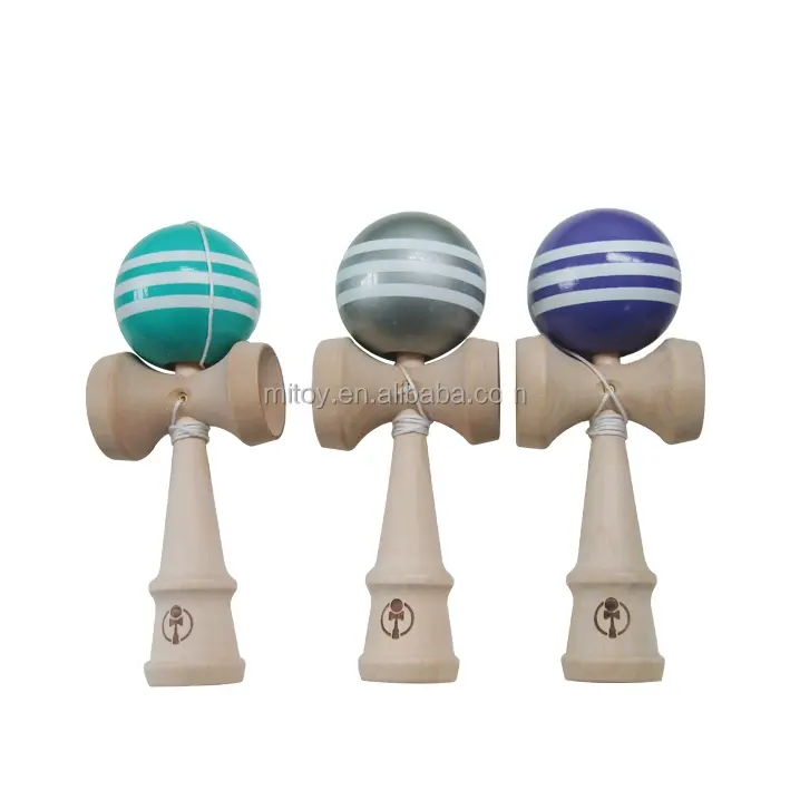 Fsc Fabrikant Japanse Traditionele Houten Kendama Speelgoed Bamboe Kendama Speelgoed