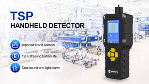 Hand-Held Dust Concentration <strong>Detector</strong> Air Dust Alarm Instrument for PM2.5+PM10+TSP <strong>3</strong>-in-<strong>1</strong> <strong>Gas</strong> <strong>Detector</strong>