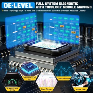 XTOOL D9S PRO D9SPRO strumenti di diagnostica per auto ECU programmazione/codifica Scanner automobilistico 42 servizi CANFD DOIP Topology PK D9 PRO - Product Image 4