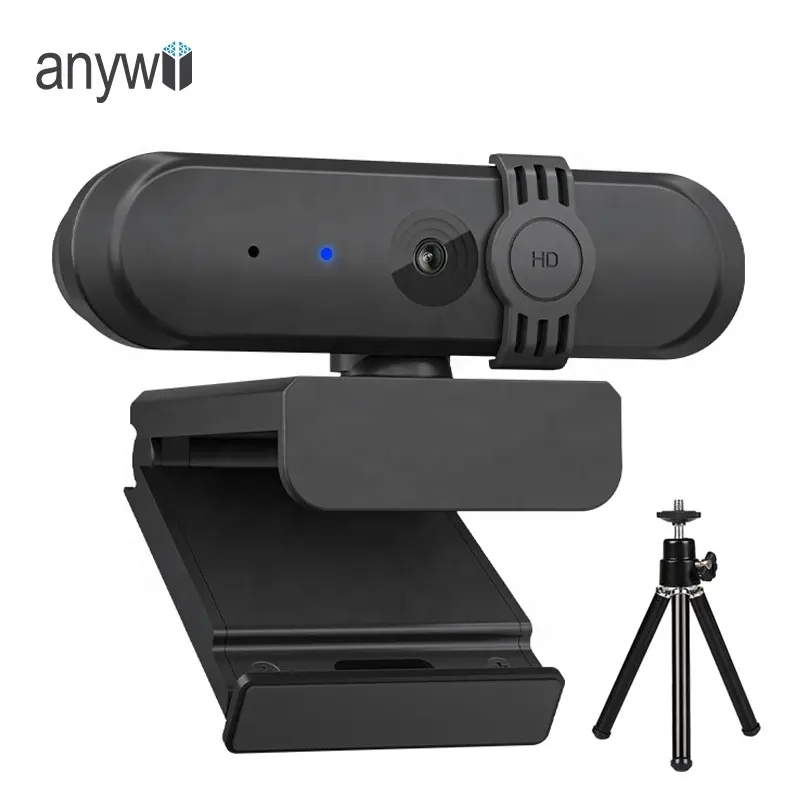 Anywii 풀 HD 웹캠 1080p 웹 카메라 PC 컴퓨터 웹 카메라 USB 웹캠 마이크