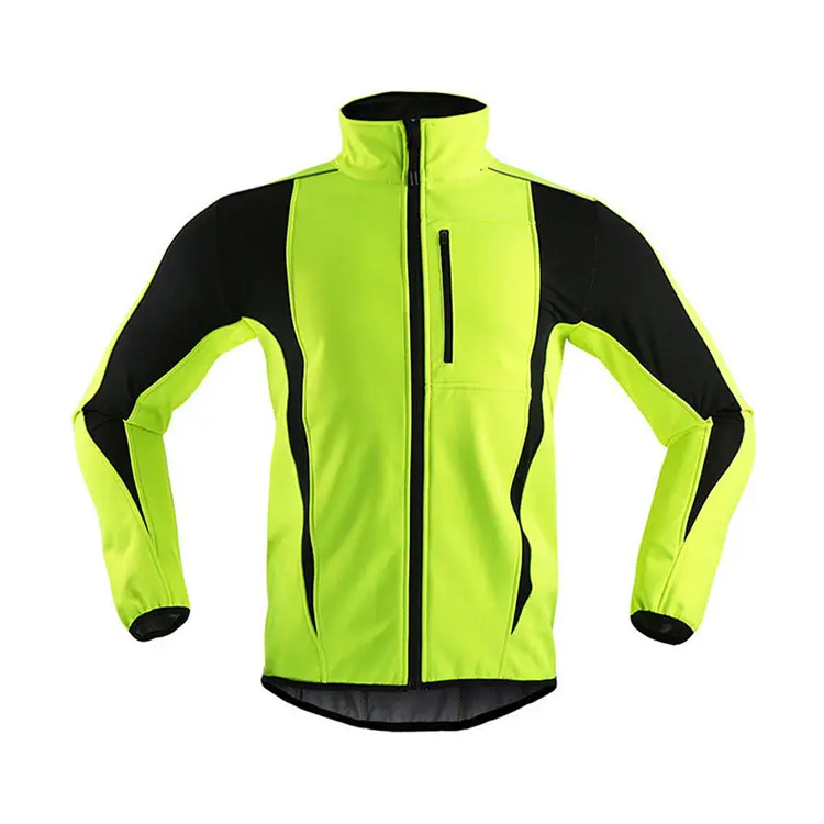 เสื้อแจ็กเก็ตขี่จักรยานสำหรับผู้ชายเสื้อโค้ทใส่ขี่จักรยานกันน้ำมีกระเป๋ามีซิปหนาฤดูหนาว