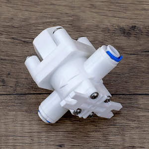 1/4&quot; 3/8&quot; OD Tube Water Purifier Connector Pipe Pressure Reducing Regulator Valve 2 or 4 Way Flow <strong>Control</strong> Quick Fitting - Product Image 5