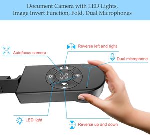 Taşınabilir 8MP USB yüksek hızlı belge tarayıcı A3 A4 kitap tarayıcı 3 seviye LED ışık belge kamerası çift mikrofonlar ile - Product Image 4
