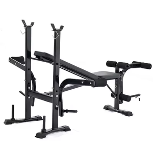 スクワットラック付きSP調整可能重量ベンチコンボベンチプレスベンチラック傾斜下降トレーニング能力 - Product Image 5
