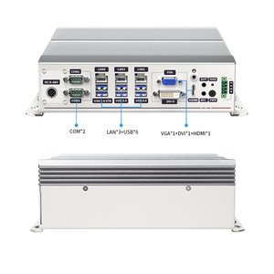 Estructura IPC X86 Núcleo de computadora industrial integrado I3 I5 I7 2 * COM 3 * LAN 2 * RS232 DDR4 Memoria Sistema operativo Linux