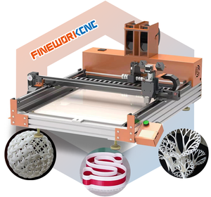 Fineworkcnc PrusaI3ハウス建設プリンターデスクトッププリンター高品質デュアルギア押出機3Dプリンター - Product Image 1