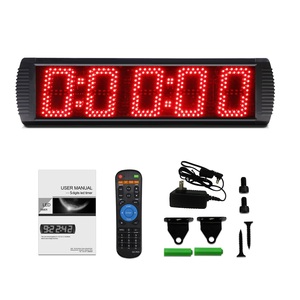 YIZHI GS5T-5R portatile 5 "orologio da corsa a LED 12/24 ore conto alla rovescia Timer digitale per eventi di corsa di nuoto - Product Image 4