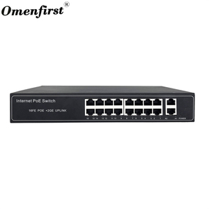 工場OEM/ODM POEスイッチ481624ポート10/100M2ポートアップリンク1000MイーサネットファイバースイッチIPカメラ用POEギガビットスイッチ