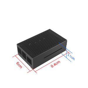 <strong>Raspberry</strong> <strong>pi</strong> 4 generation motherboard box 94x60x31mm Black with fan <strong>raspberry</strong> <strong>pi</strong> box - Product Image 6