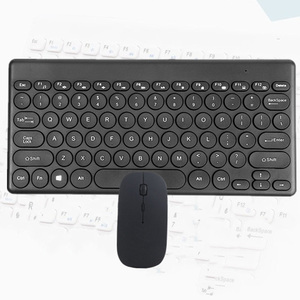Teclado y ratón inalámbricos para juegos, Mini Pc de ratón para teclado, tableta, teléfono, juego de teclado y ratón mecánico de oficina