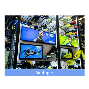 Pantalla de barra LCD comercial de 28 pulgadas con sistema Android o Windows opcional, soporte CMS, reproducción USB para espacios públicos - Product Image 2