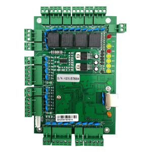 TCP IP Wiegand 26 34 Standard di rete 4 porte pannello di controllo per il sistema di controllo accessi Rfid estendere il controllo di allarme antincendio