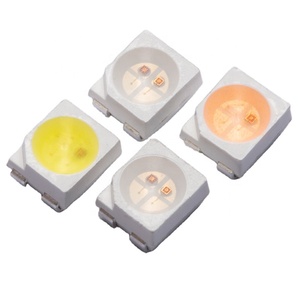 PLCC4 smd led 4 pins 3528 4.8w smd led lens olmadan 120 derece çift renk 1200 led smd 3528 smd led için tv arkaplan ışığı - Product Image 1