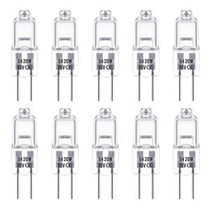 G4 halojen ampuller 20W 12V temizle dim AC/DC güç kaynağı ledi ışık kaynağı cam vücut değiştirilebilir yayan renk - Product Image 3