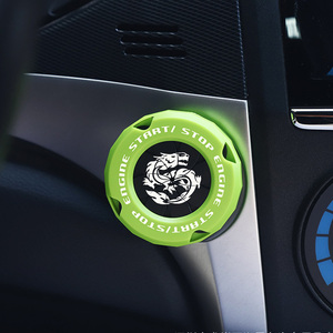 Car Accessories Motorcycle Ignition Key Switch Cover Rotary <strong>Push</strong> <strong>Start</strong> <strong>Button</strong> Cover - Product Image 3