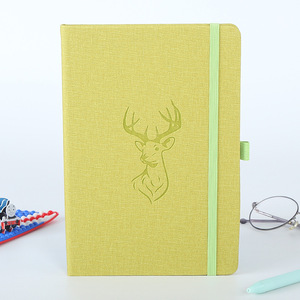 Mit Ribbon Bronzing Logo Business Personal isiertes Notizbuch Rosa Notizbuch Benutzer definiertes Journal Drucken Notizbuch - Product Image 4