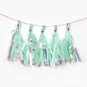 Printoo Tassel11色パーティーの背景ボードの装飾のための高品質のパーティー用品結婚式の卒業パーティー - Product Image 5