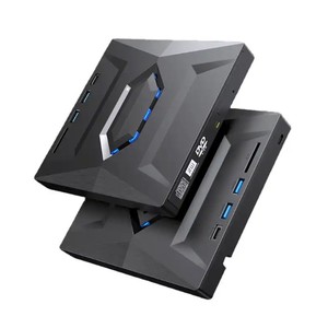 5合1外置DVD驱动器TF sd卡读卡器USB 3.0便携式光盘/DVD RW光驱/DVD播放器光盘刻录机 - Product Image 1
